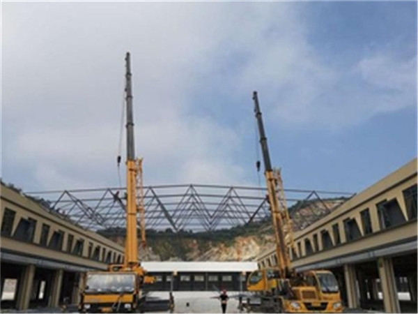 调兵山仓储物流网架生产厂家案例